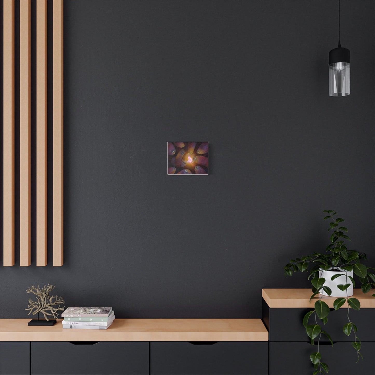 Stretched Satin Canvas - 'Light of Life' Fetal Art Print