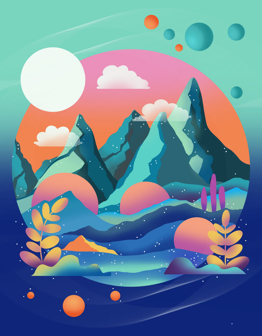 Cosmic Mountains