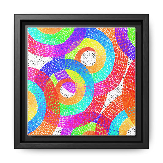 Full Circle — Vibrant Abstract Canvas