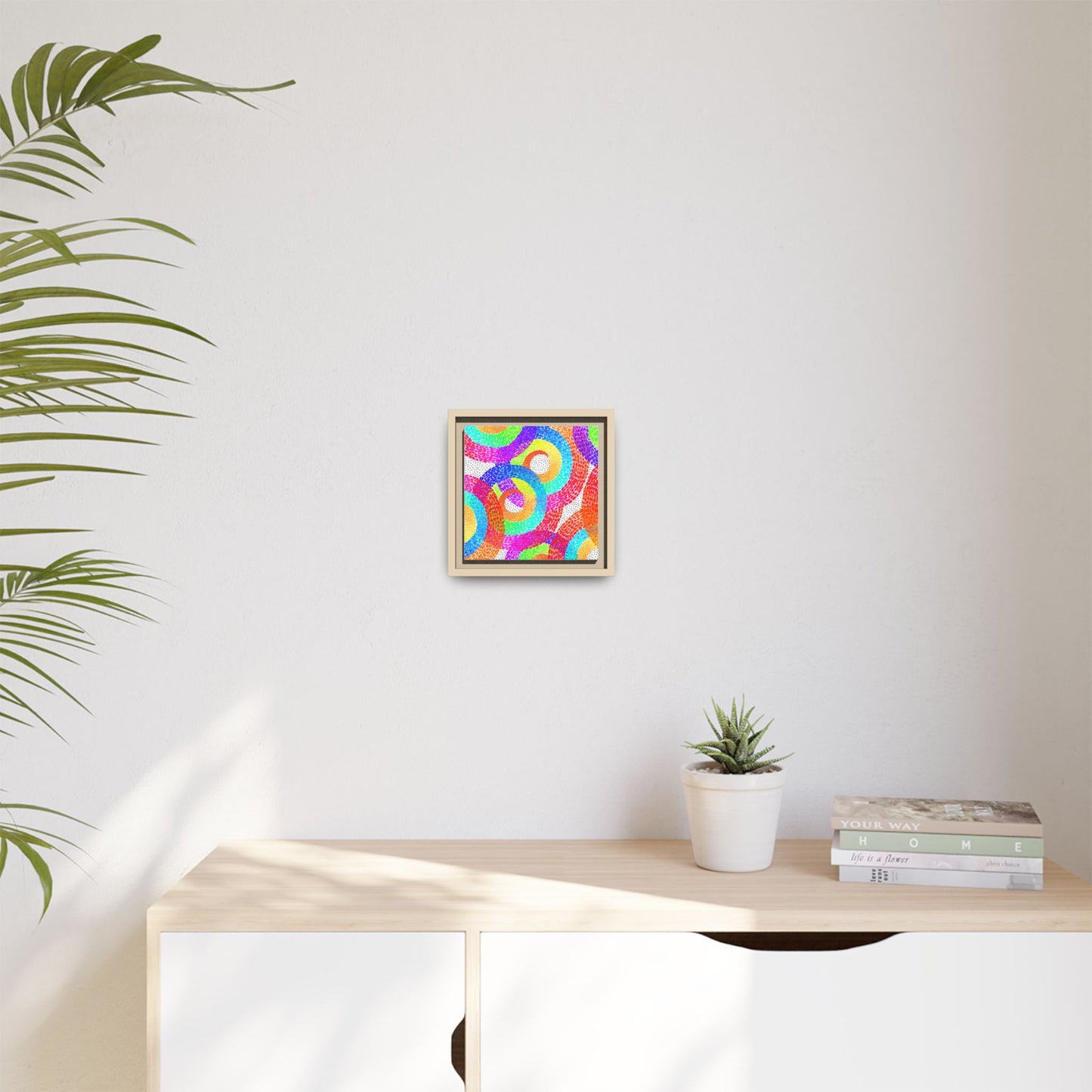 Full Circle — Vibrant Abstract Canvas