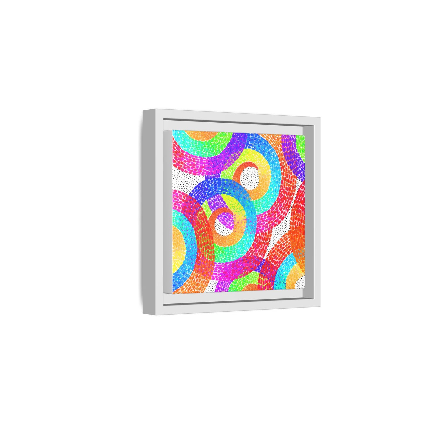 Full Circle — Vibrant Abstract Canvas