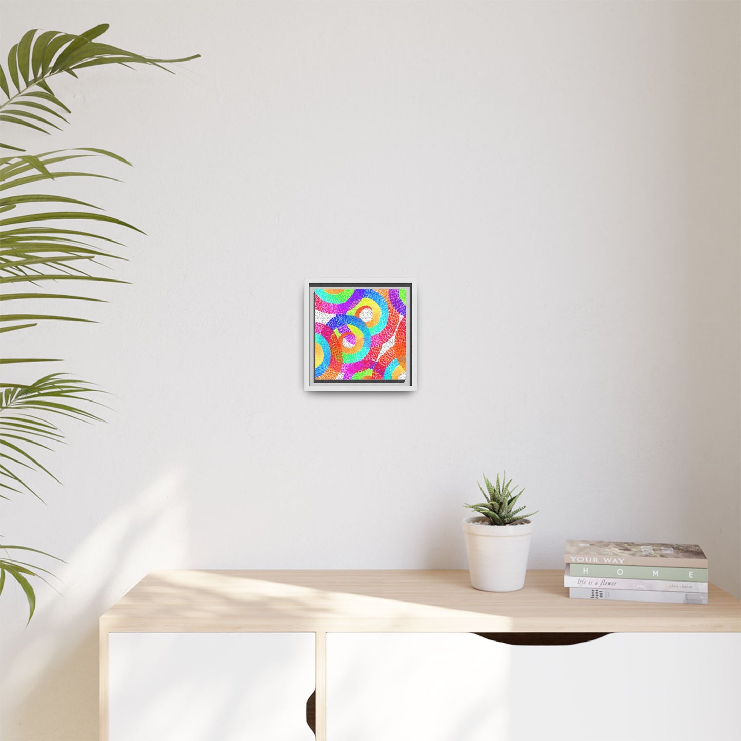 Full Circle — Vibrant Abstract Canvas