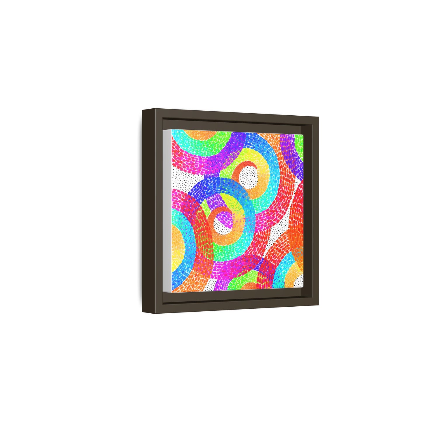 Full Circle — Vibrant Abstract Canvas
