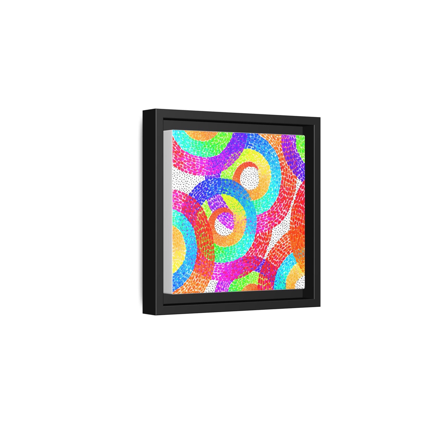 Full Circle — Vibrant Abstract Canvas