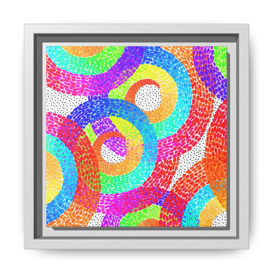 Full Circle — Vibrant Abstract Canvas