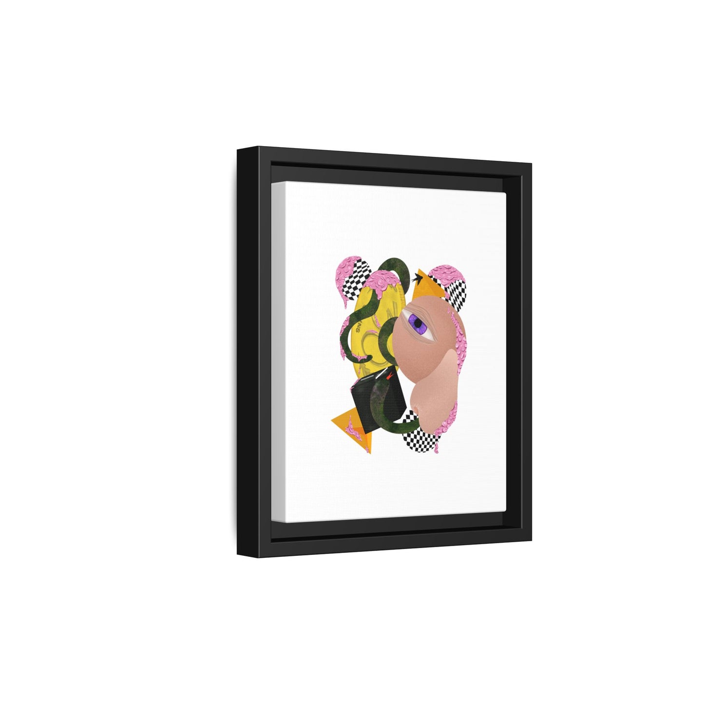 Something Happened — Surreal Pop Art Canvas